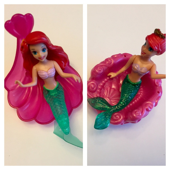 plastic mermaid figurines
